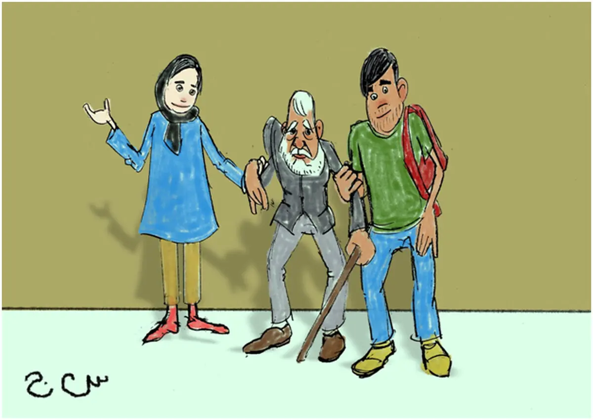 برای همراهی سالمندان با کمپین محافظم باش همراه شوید