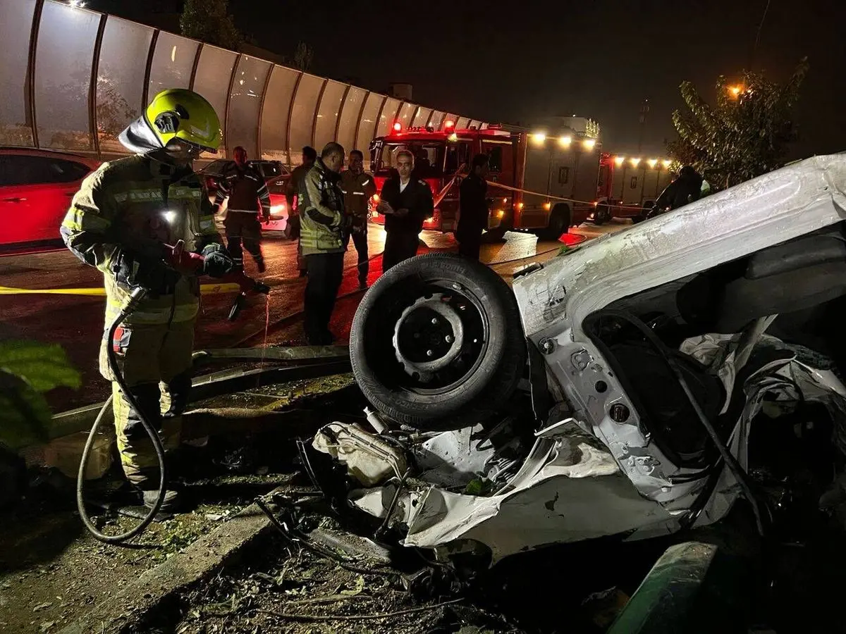 جزئیات مرگ ۴ پاکبان بر اثر برخورد خودرو در تهران/ ۹ کارگر مصدوم شدند