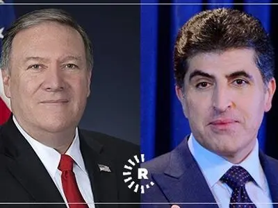 گفت‌وگوی تلفنی بارزانی و پمپئو