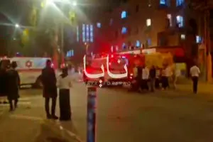 خرابی های گسترده در ساختمان های تل آویو و تعداد بالای آمبولانس ها فقط در یک محله + فیلم