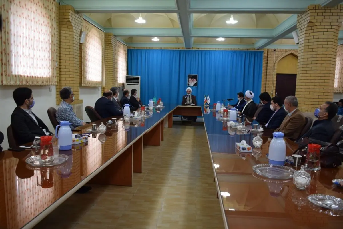 دیدار آیت الله فلاحتی با مدیرکل و معاونان بهزیستی استان گیلان 