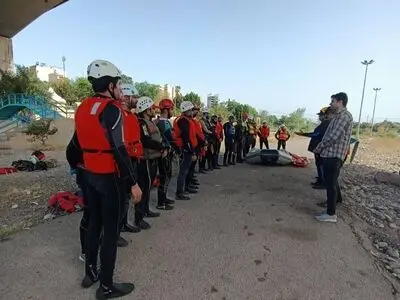 برگزاری دوره کشوری تربیت‌مربی جستجو و نجات در سیلاب و آب‌های خروشان
