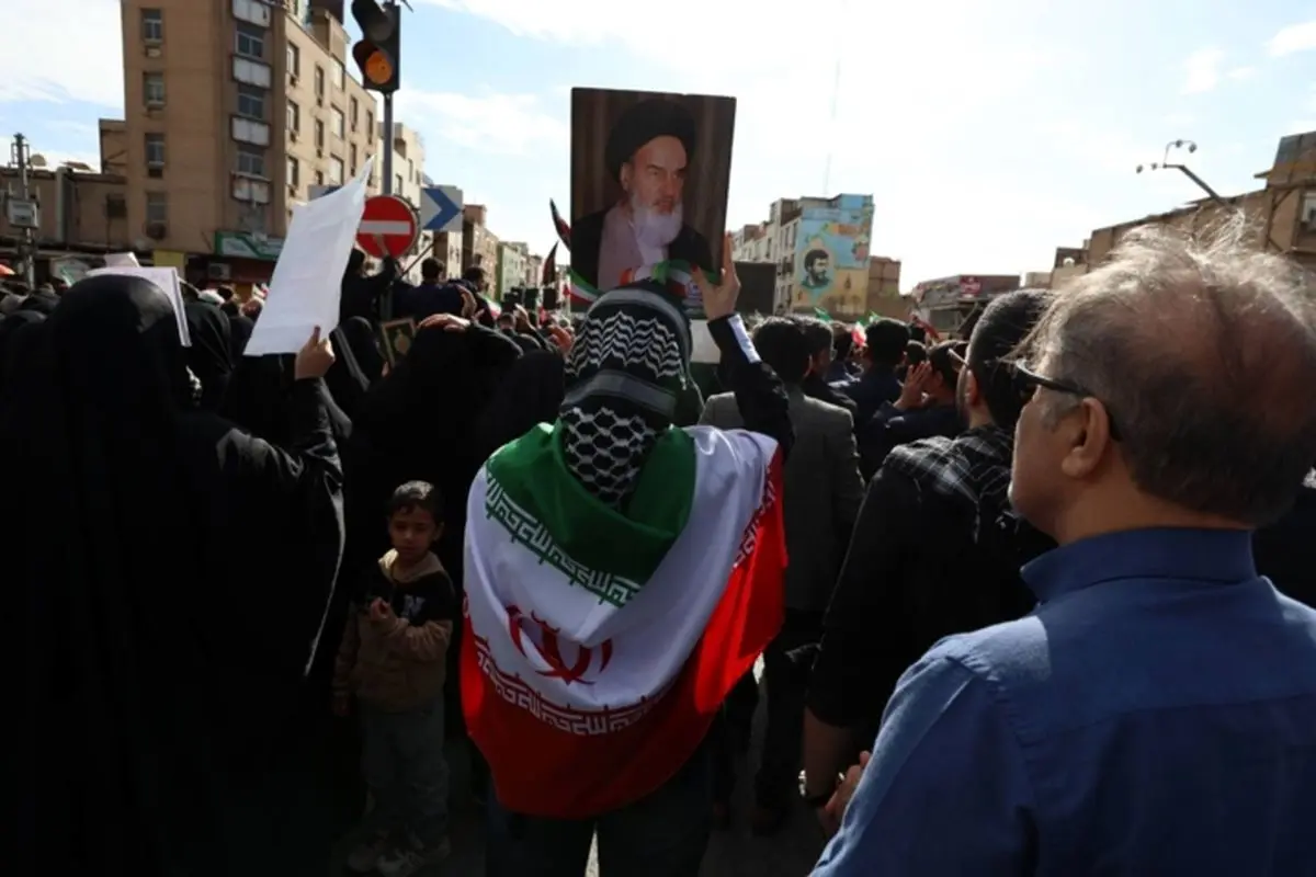 اهوازی‌ها در سوگ رهبر شهید انقلاب به خیابان‌ها آمدند 