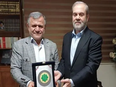 دیدار دبیرکل حزب موتلفه‌اسلامی با رئیس دفتر حزب‌الله لبنان در تهران