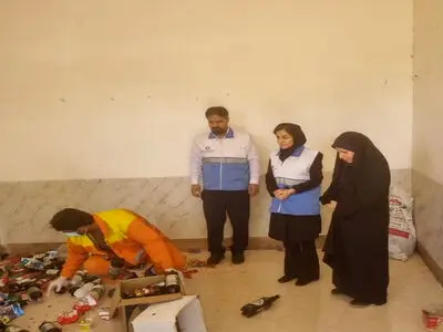 مواد غذایی فاسد در شهرستان تاکستان معدوم شد