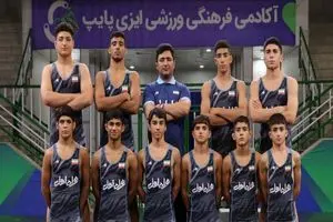 تیم نونهالان کشتی فرنگی ایران، قهرمان آسیا شد