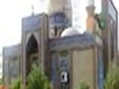اجرای عملیات نماکاری گنبد امام زاده سیداکبر(ع) دهلران
