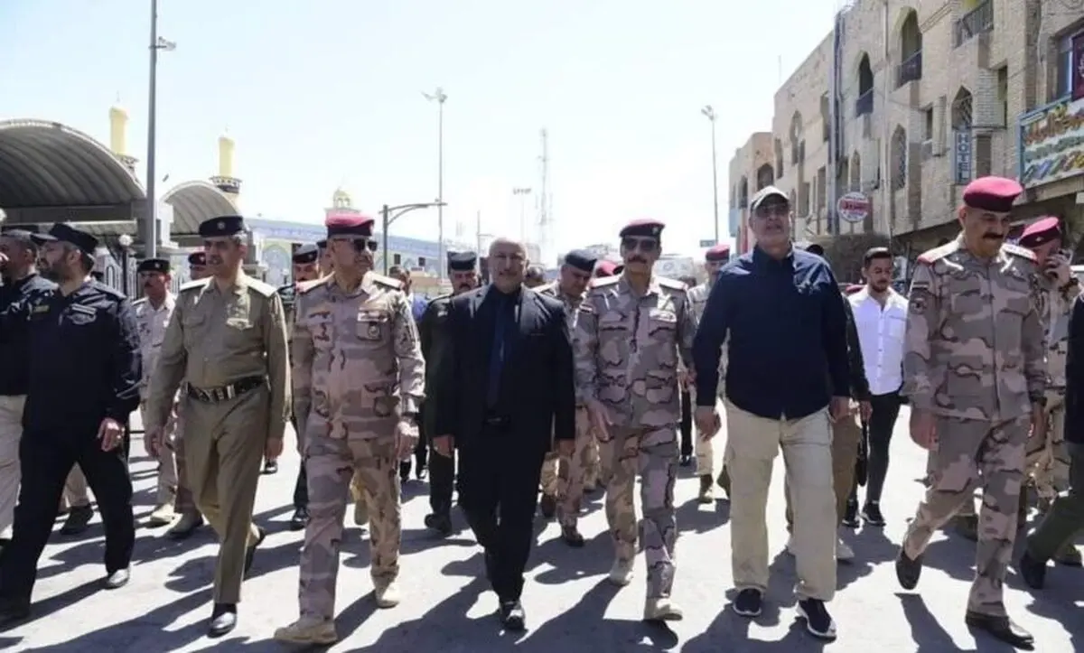 نشست امنیتی با حضور فرماندهان ارشد نظامی عراق در کربلا
