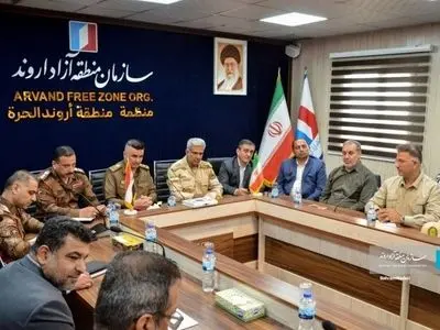 امضای تفاهمنامه مشترک مرزی بین کلانتران خرمشهر و بصره