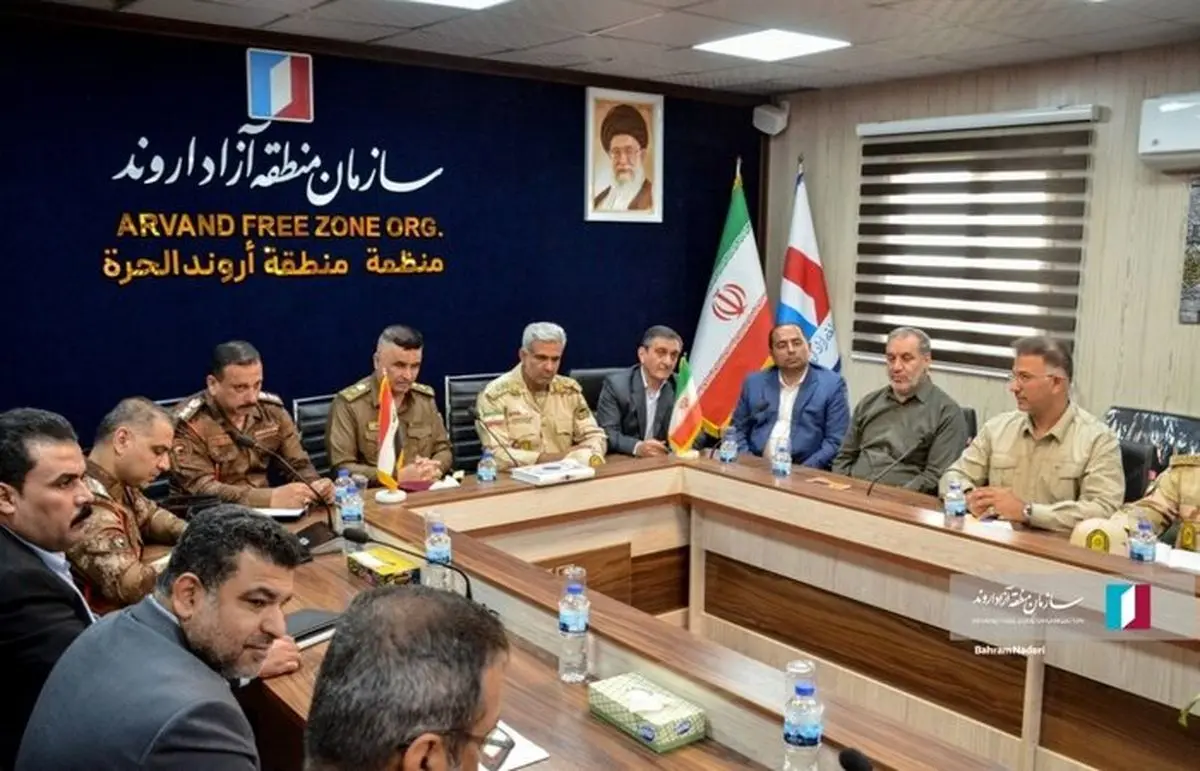امضای تفاهمنامه مشترک مرزی بین کلانتران خرمشهر و بصره