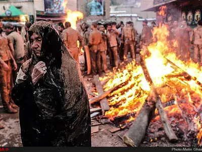 آیین گل مالی عاشورای حسینی در لرستان
