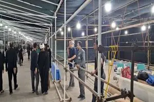 برپایی موکب پایگاه شهدای تکاور خرمشهر در مسیر زائران اربعین