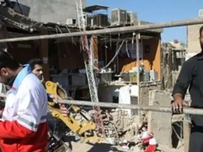 فروریختن دیوار بانک در سمنان موجب مجروح شدن چهار نفر شد
