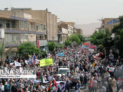 راهپیمایی روز قدس درشیراز