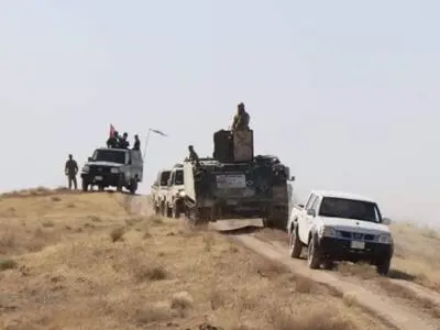 عملیات الحشد الشعبی برای تعقیب بقایای داعش در شرق استان صلاح الدین