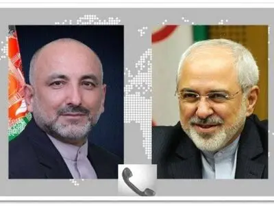 ظریف با همتای افغانستانی خود گفت‌وگو کرد