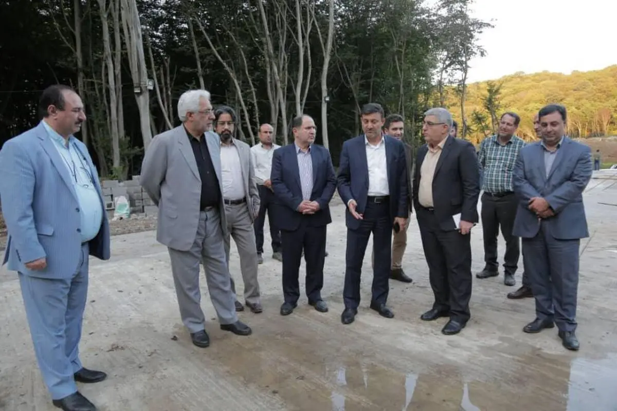 بازدید سرپرست معاونت سیاسی استانداری گیلان از پروژه احداث زباله سوز سراوان