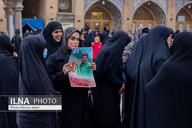 تشییع پیکر شهید مقاومت ملی در قزوین به روایت تصویر