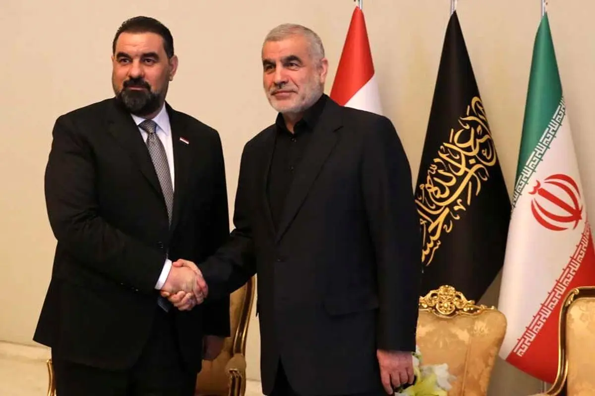 ورود رئیس مجلس عراق به تهران