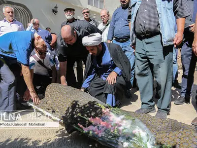 باید سعی کنیم فرهنگمان به بهشت زهرا نرود/ آیندگان فرهنگ ایران را با او به خاطر می‌آورند+عکس