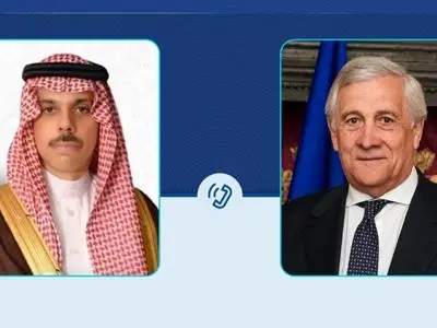 گفت‌وگوی تلفنی بن فرحان با وزیر خارجه ایتالیا