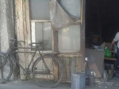 نصب المان نعلچگر ، امانتدار 45 ساله یک دوچرخه در زنجان