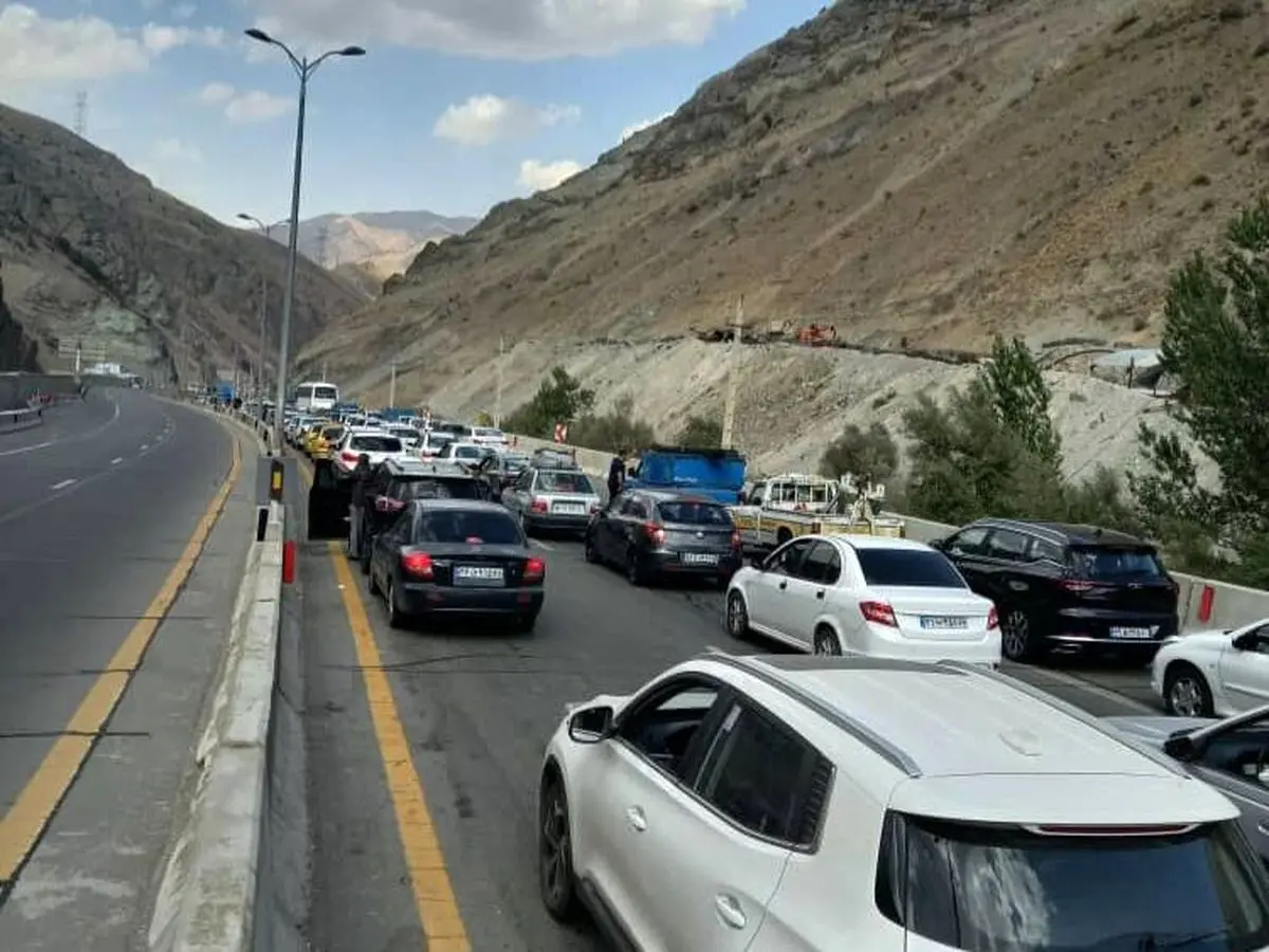 ترافیک سنگین در خروجی مازندران؛ کندوان و هراز یکطرفه میشود
