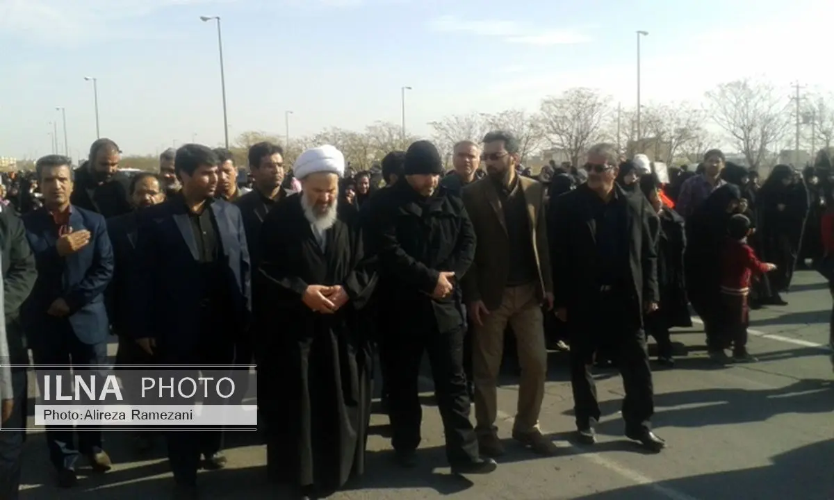 همایش پیادهروی اربعین حسینی در کاشان برگزار شد
