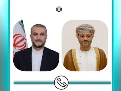 عبداللهیان ونظیره العماني یتباحثان هاتفیا حول آخر التطورات في غزة
