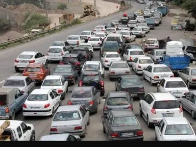 ترافیک سنگین در جاده چالوس/ اعلام آخرین وضعیت محورهای مواصلاتی