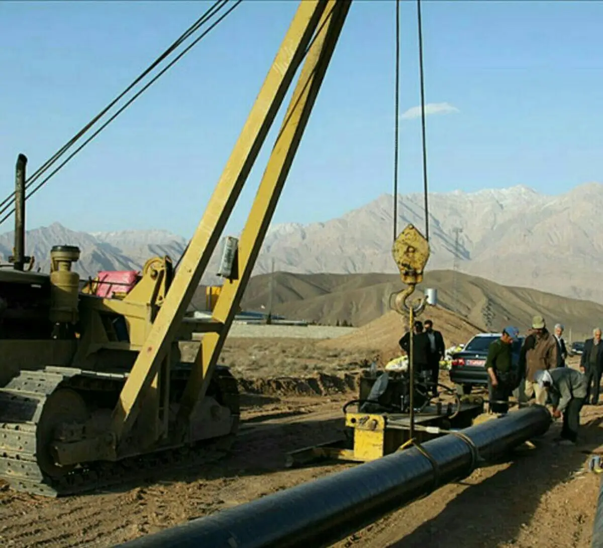 پیشرفت ۷۰ درصدی پروژه گازرسانی به شهر میرآباد در آذربایجان غربی