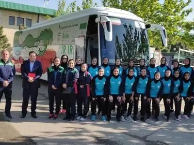 تیم ملی فوتبال بانوان ایران راهی ویتنام شد