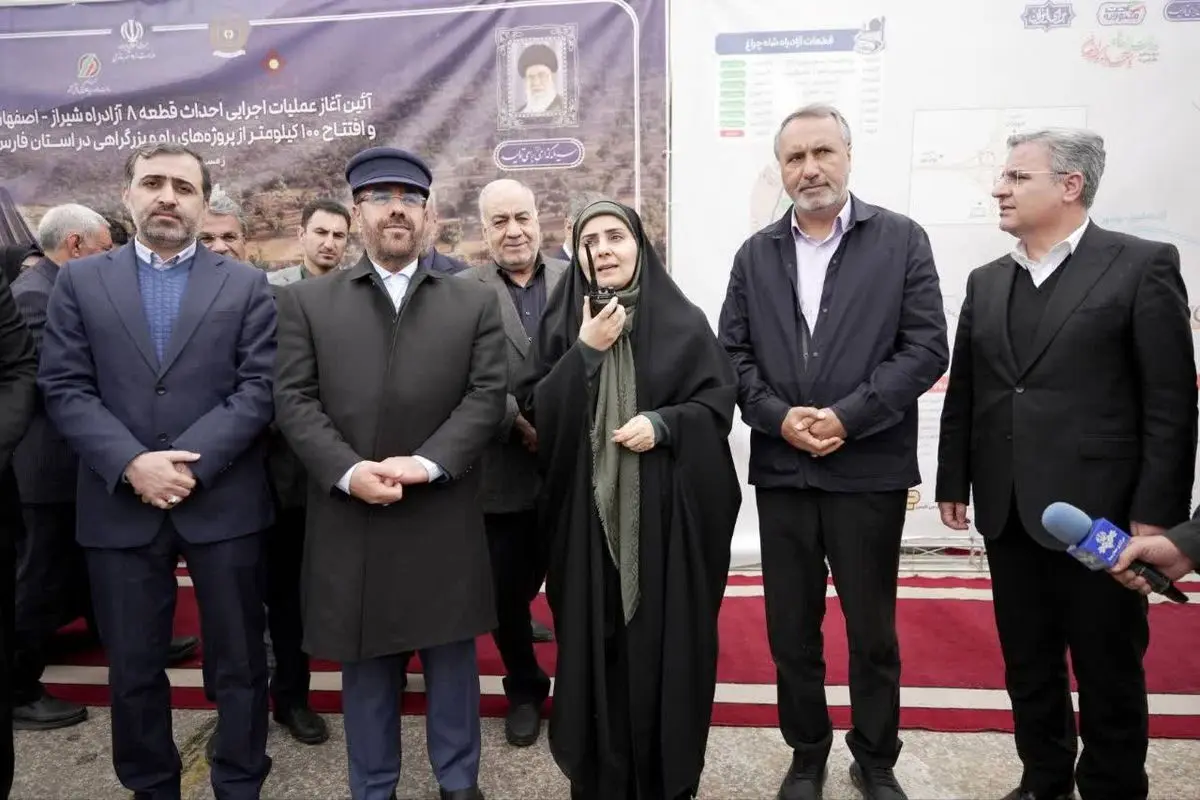 تسریع در پروژه‌های ریلی و جاده‌ای شیراز–بوشهر 