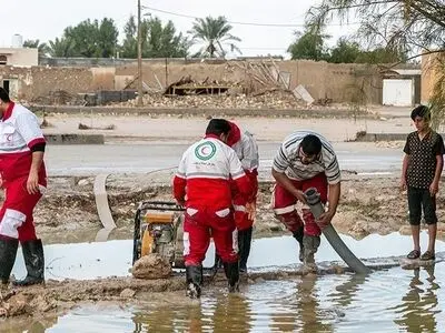 امدادرسانی به ۲۰۰ نفر در مناطق تحت تاثیر آبگرفتگی گلستان