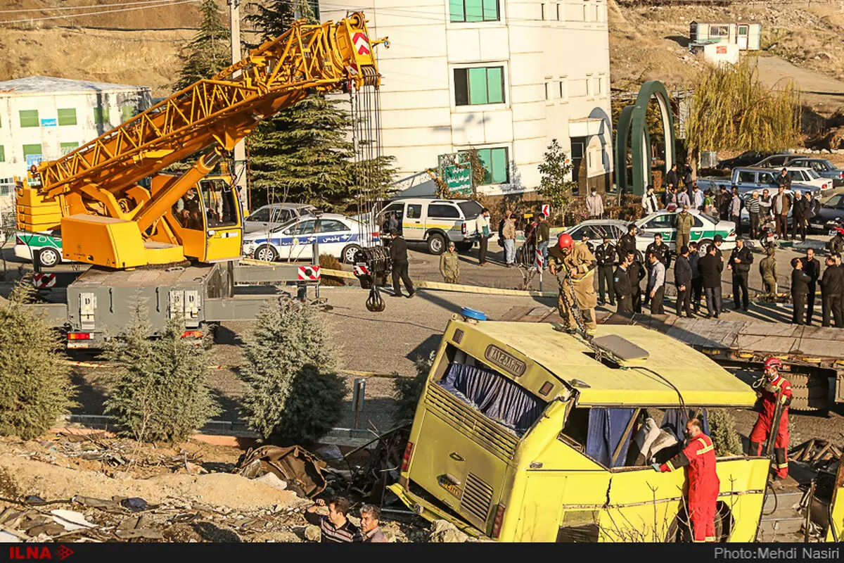 مسببان واژگونی اتوبوس، منتظر مجازات شدید باشند