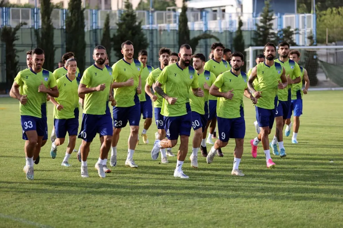 برگزاری تمرین عصرگاهی استقلال