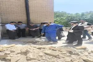 کشف بقایای معماری کاخ گمشده «جهان‌نما»