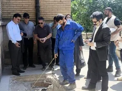 کشف بقایای معماری کاخ گمشده «جهان‌نما»