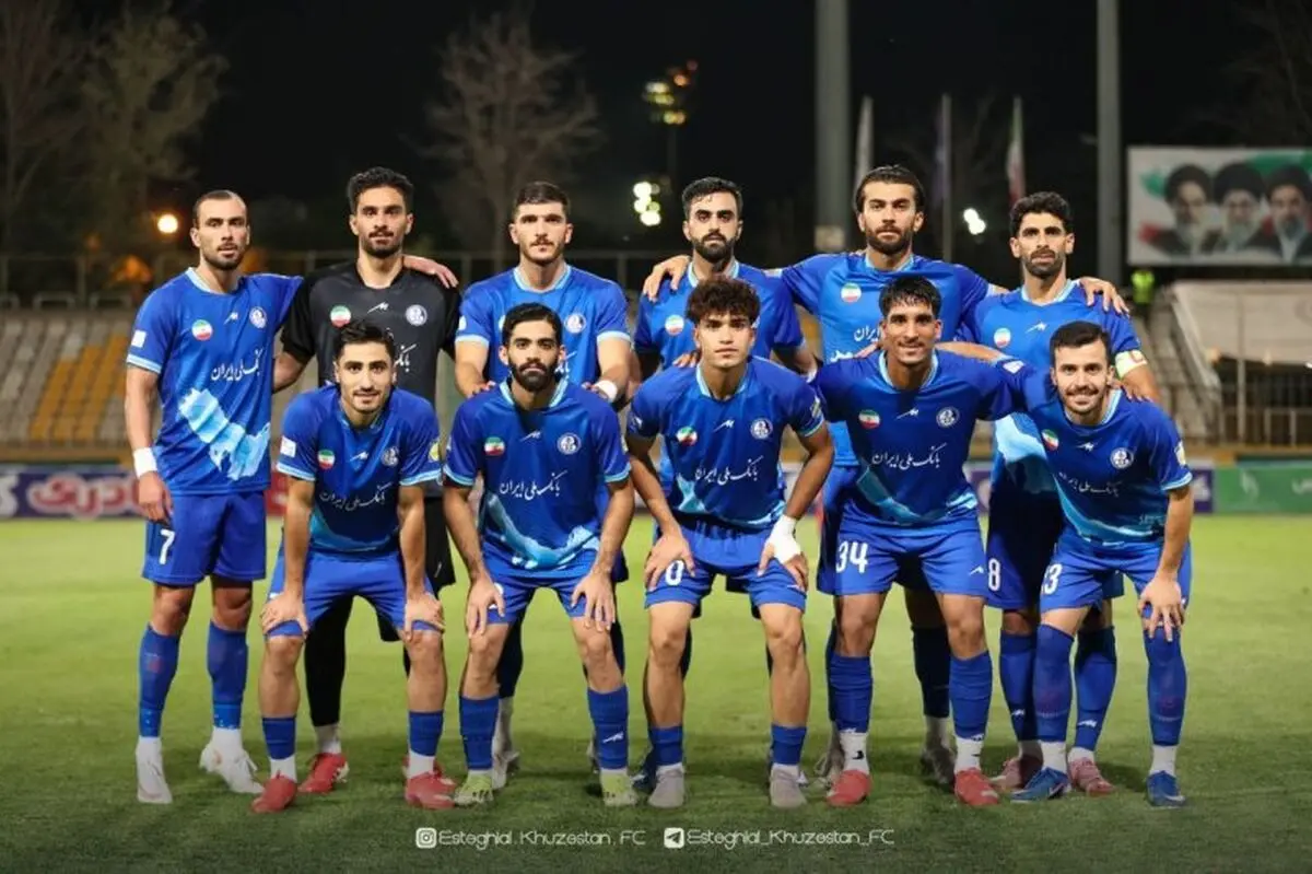 ترکیب استقلال خوزستان مقابل سپاهان