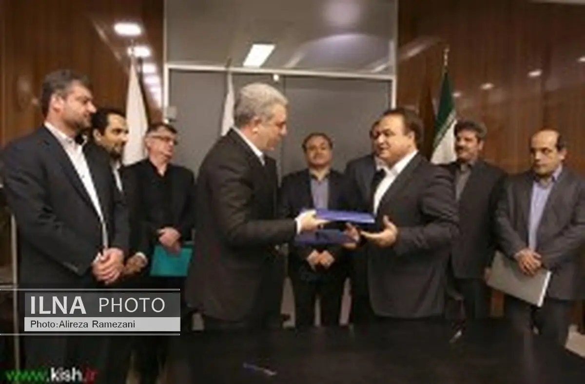 تفاهم نامه همکاری بین سازمان منطقه آزاد کیش و بانک ملت امضا شد