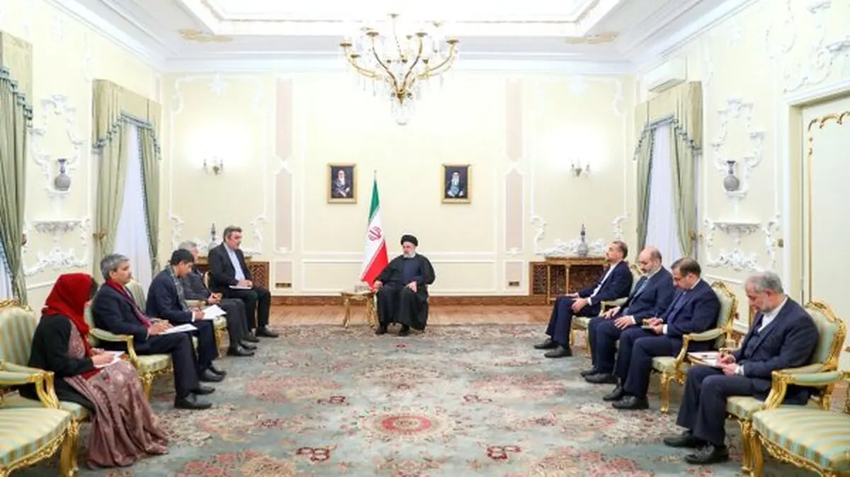 لدى استقبال وزیر خارجیة الهند؛ رئیسي یؤکد على تنفیذ الاتفاقات الموقعة بین طهران ونیودلهي