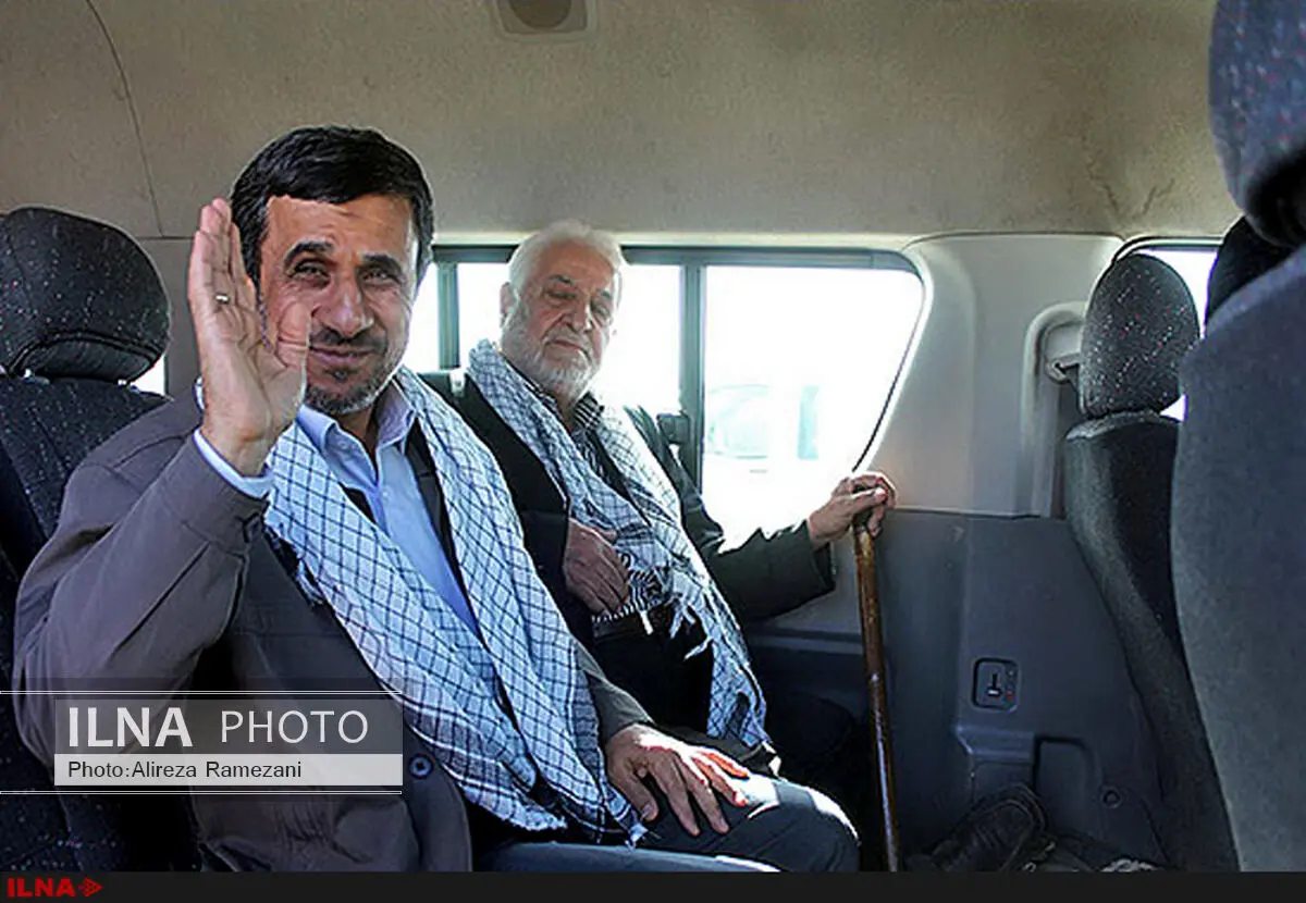 عکس: محل جمع آوری نامه در سفر احمدی‌نژاد به زنجان! 