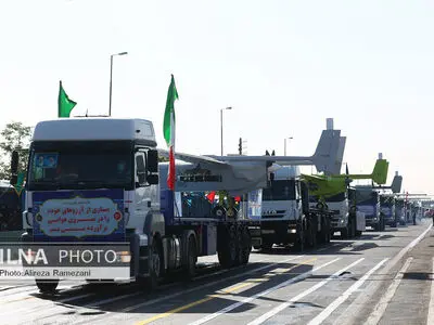 الیوم الوطنی للجیش الایرانی.. إستعراض طائرات مسیرة ومنظومات صواریخ ومعدات حرب الکترونیة