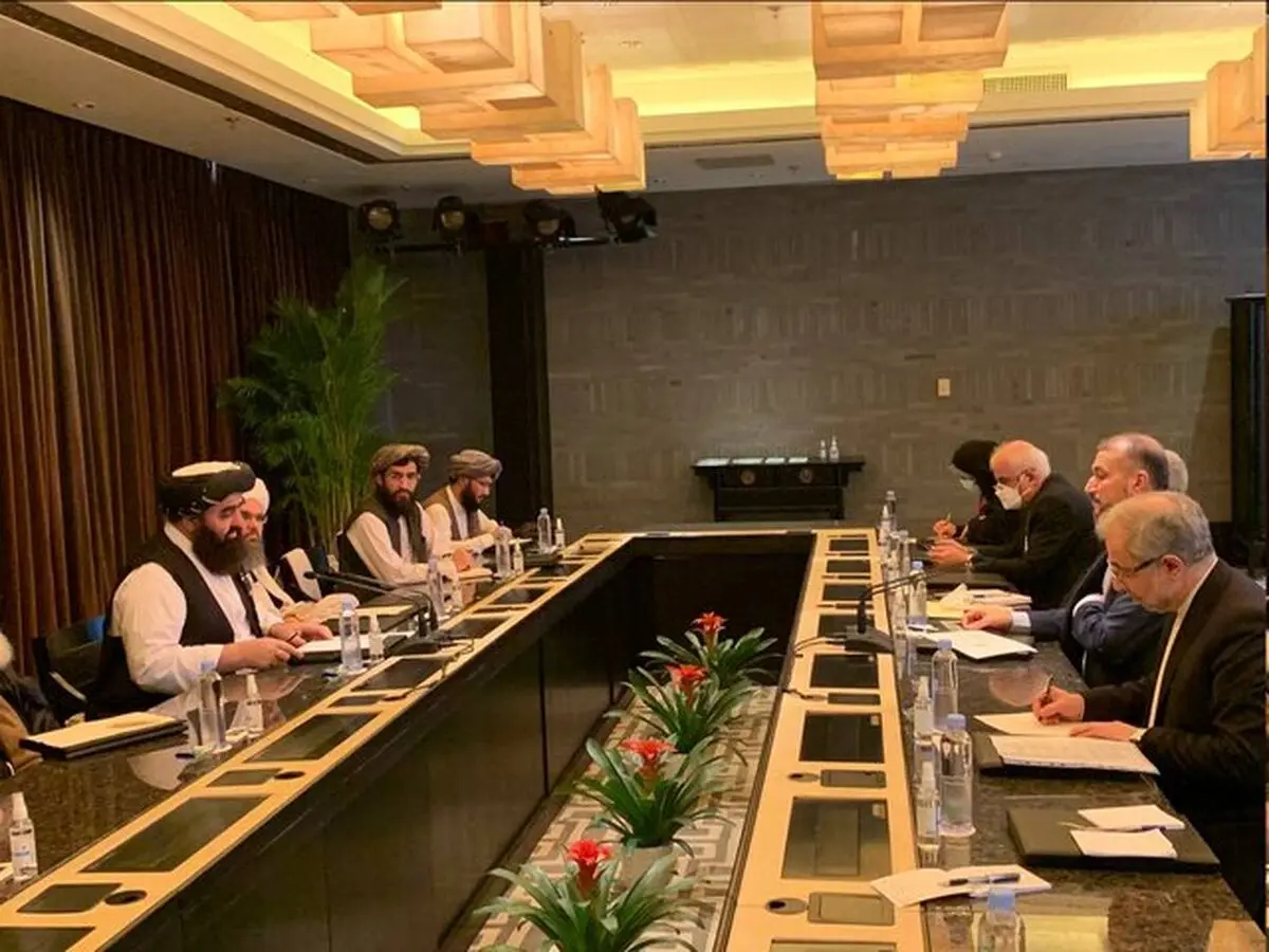 امیرعبداللهیان با سرپرست وزارت خارجه هیئت حاکمه افغانستان دیدار کرد
