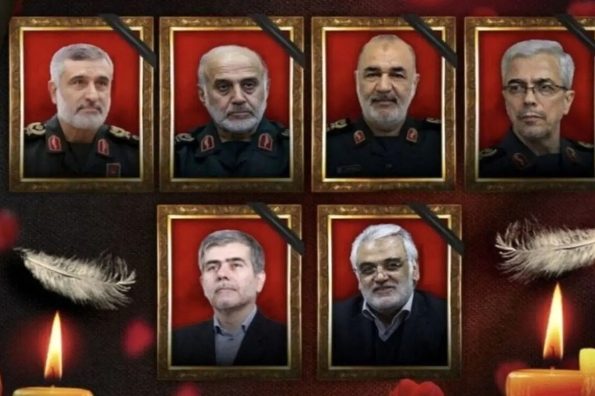 آئین تشییع شهدای اقتدار ایران: شنبه ۷ تیرماه از ساعت ۸ صبح، از میدان انقلاب تا میدان آزادی تهران