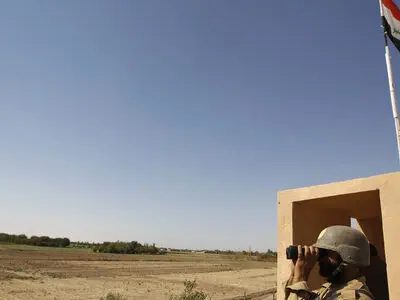 سیطره کامل گارد مرزی عراق بر نوار مرزی با سوریه

