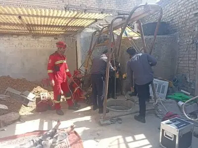 گاز چاه، جان ۲ کارگر مقنی را در بلوار ابوذر غفاری گرفت