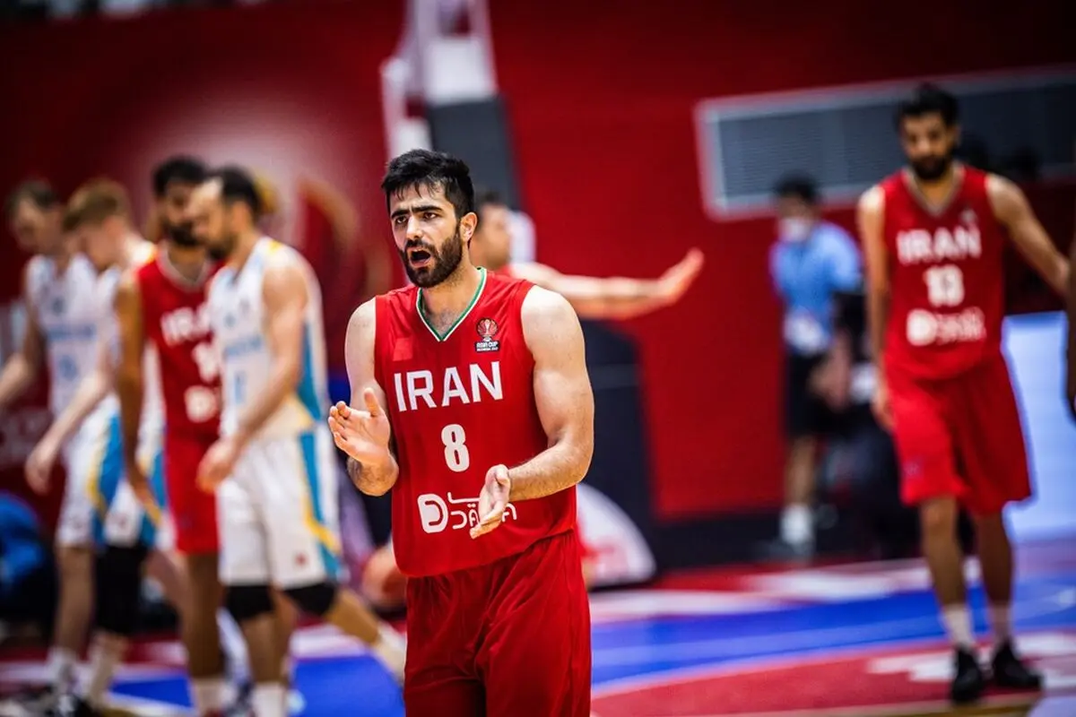 بسکتبال کاپ آسیا 2022| انتقام ایران از قزاقستان 
