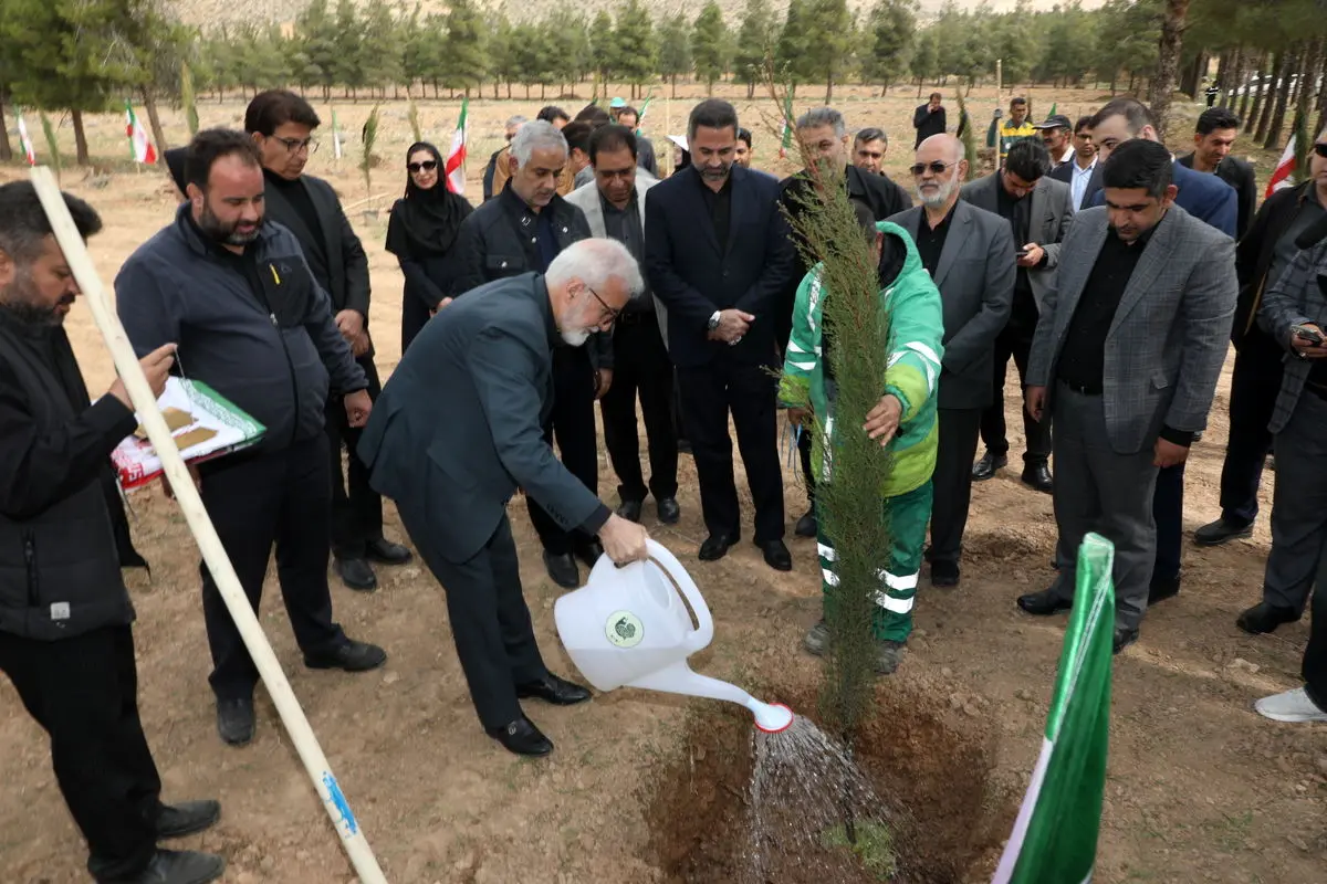 شیراز در مسیر تکمیل کمربند سبز با کاشت ۷۰۰ هزار نهال و ۷ میلیون بذر  
