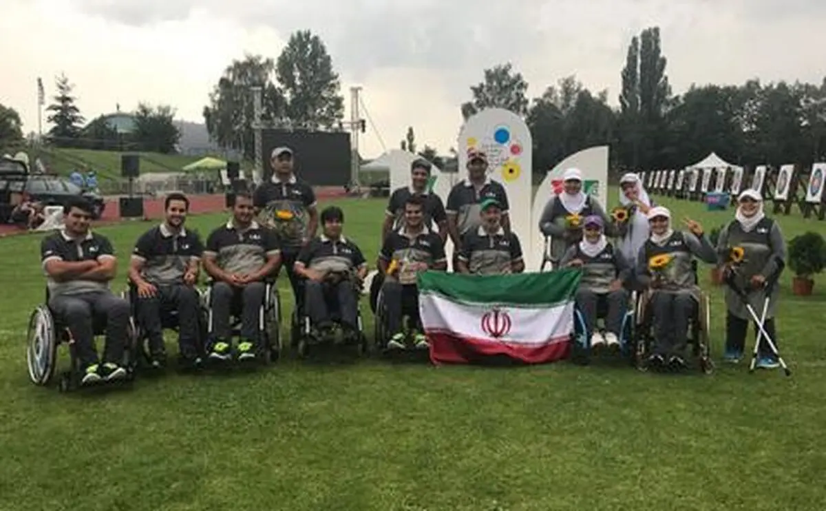 تیم ایران در کمان در جایگاه اول مسابقات قرار گرفت
